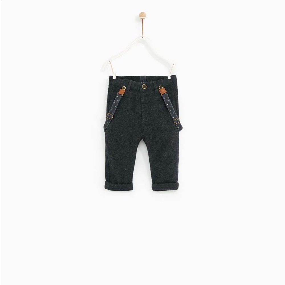 Zara Boy trousers with suspenders